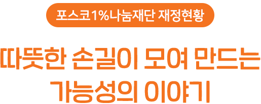 따뜻한 손길이 모여 만드는 가능성의 이야기