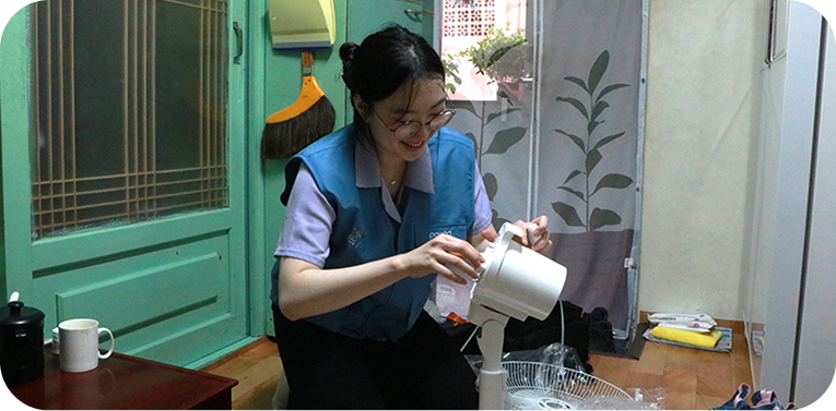 둘이서 한마음 봉사활동