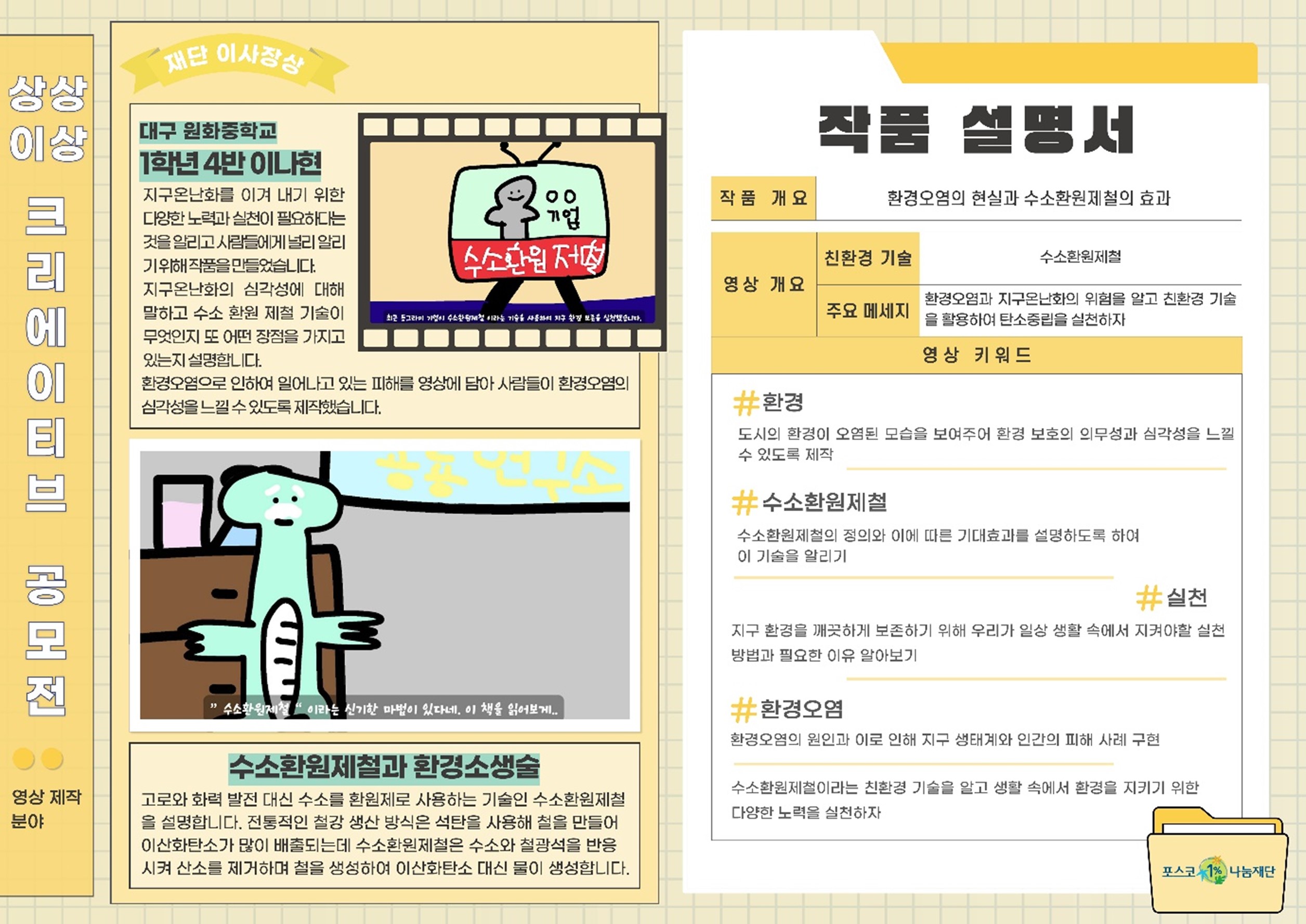 상상이상 사이언스 크리에이티브 공모전 영상 제작분야 수상작